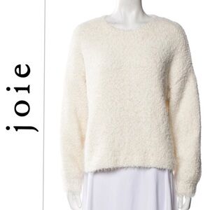 Joie Women's Cream metallic Sweater